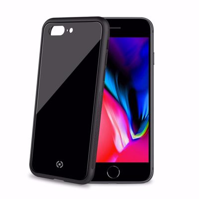 Immagine di DIAMOND GLASS CASE IPHONE 7/8 PLUS BLACK