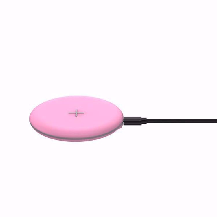 Immagine di CARICATORE WIRELESS TURBO CHARGE 10W ROSA