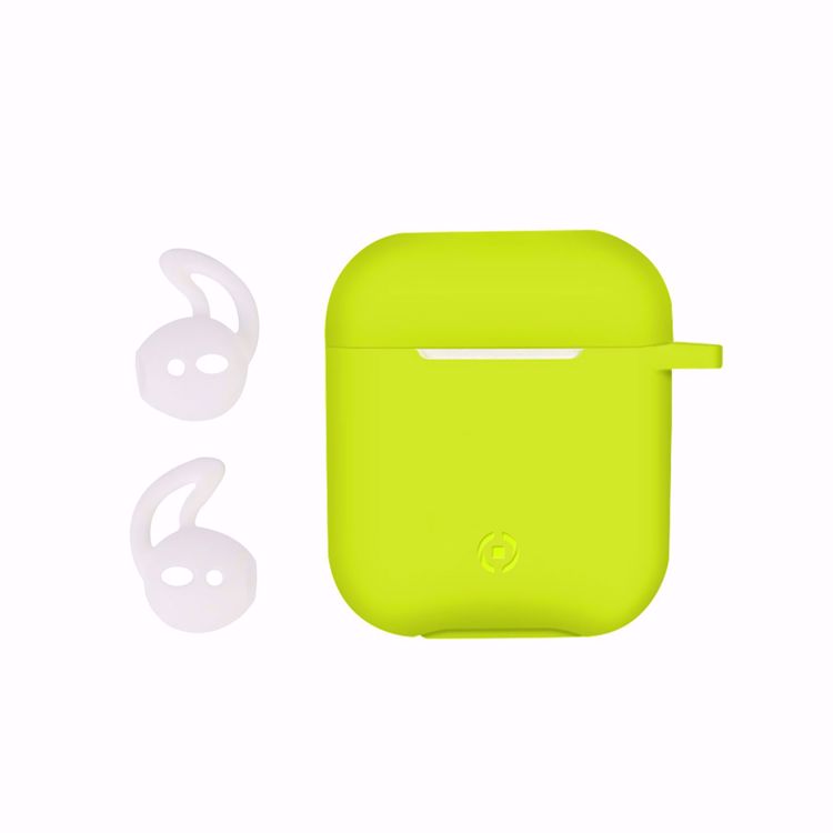 Immagine di AIRPOD CASE  SPORT BUDS YELLOW SHOCK